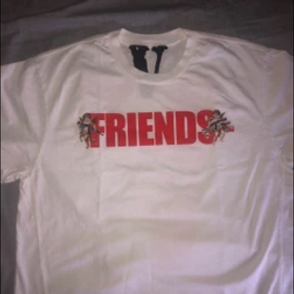 vlone angel friends tee